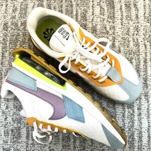 Nike Women's Athletic Shoes - White, Orange, Purple, Blue